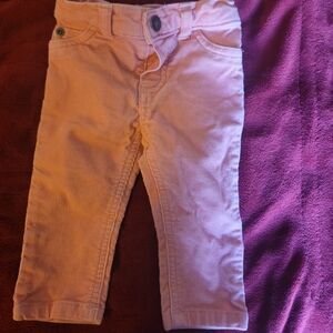 Carters Pink Corduroy Pants 6 Months